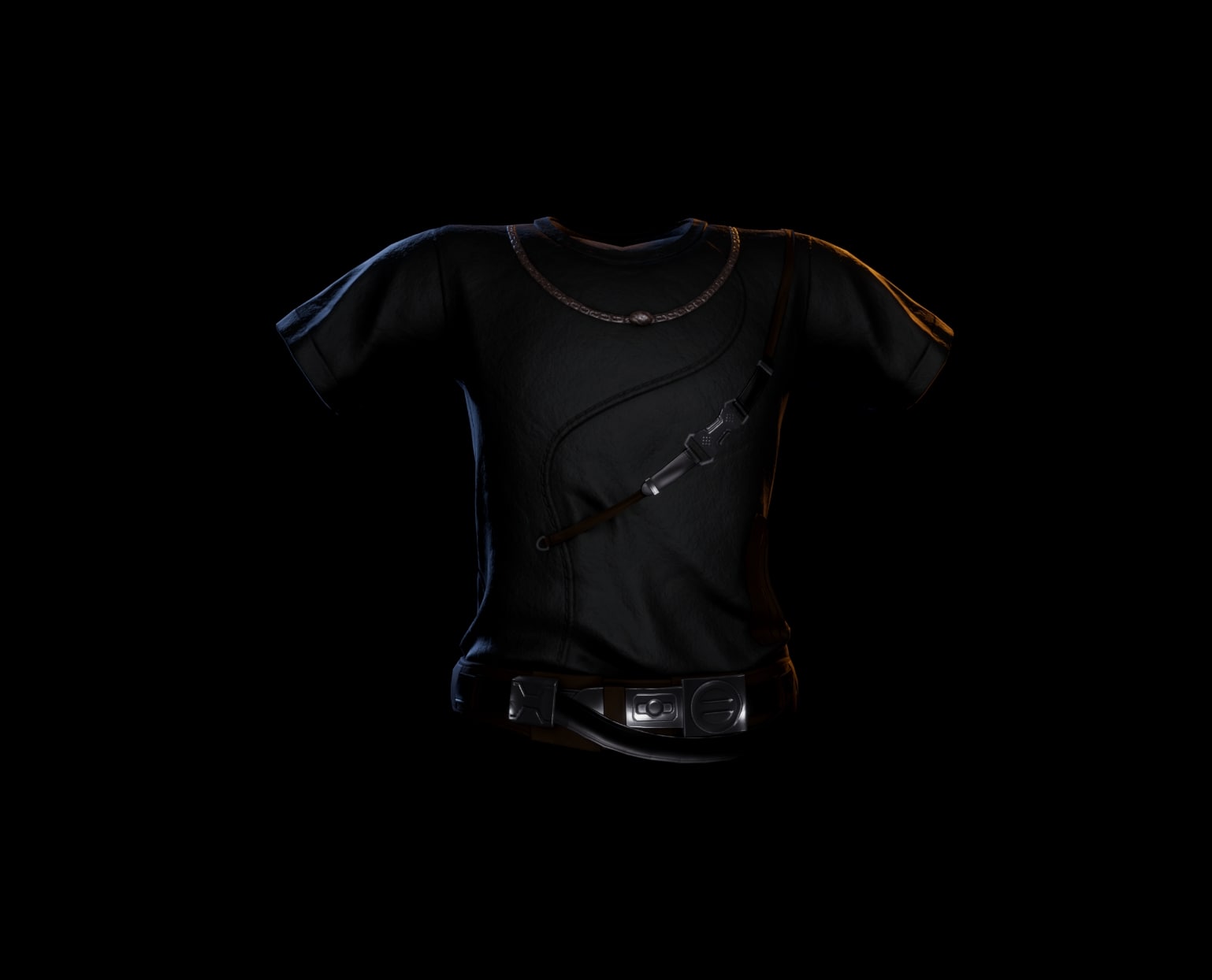 Horror Warning - Leather Shirt